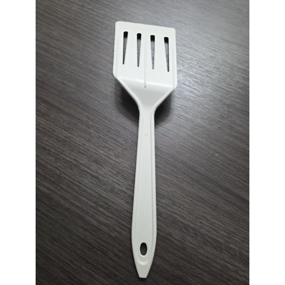 Hitzler LOPOL Reinforced Nylon Slotted Spatula Turner White